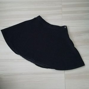 F21 Corduroy Skater Skirt